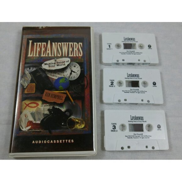 Life Answers  Making Sense of Your World by Ken Hemphill 1993 Audio Cassettes VG - Picture 1 of 4